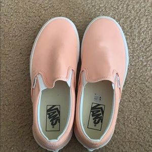 Vans slip ons